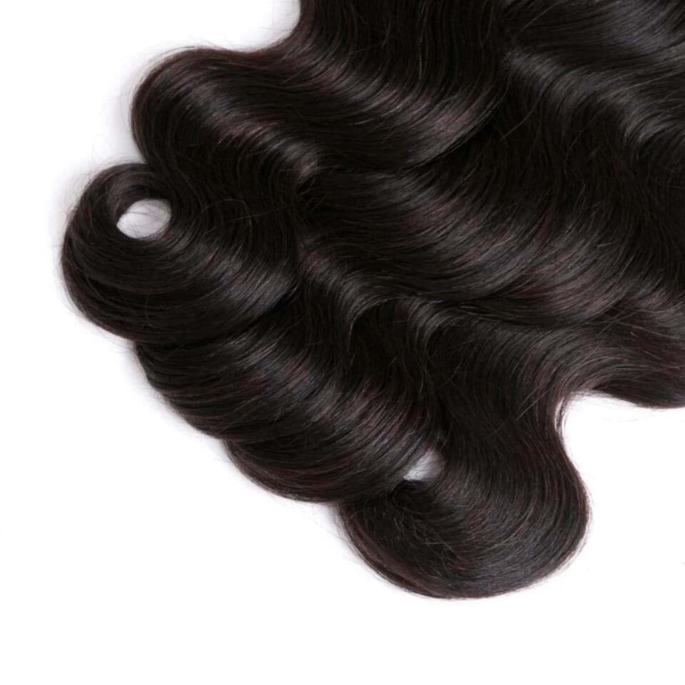 (B1) Peruvain Body Wave 4 Bundles Deal 100% Human Hair for Black Women Hair Extensions 8-40 inches