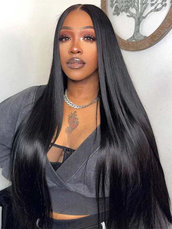 13x6 Glueless Lace Front Wig – Pre-Everything Drawstring Dome Cap, 180% Density Wear & Go Wig – US Stock