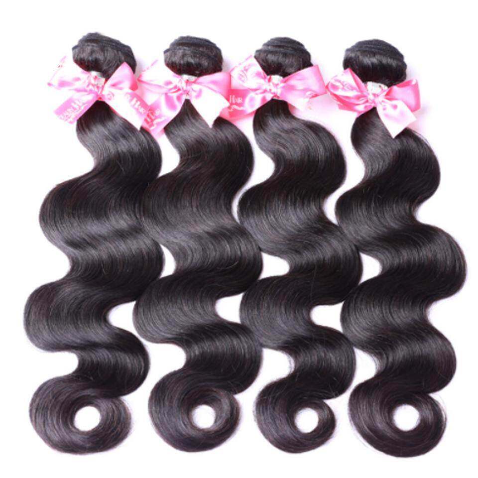 (B1) Body Wave 4 Bundles Virgin Human Hair Extension