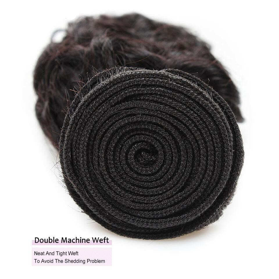 Kinky Curly 4 Bundles Virgin Human Hair Extensions 8-40 inches