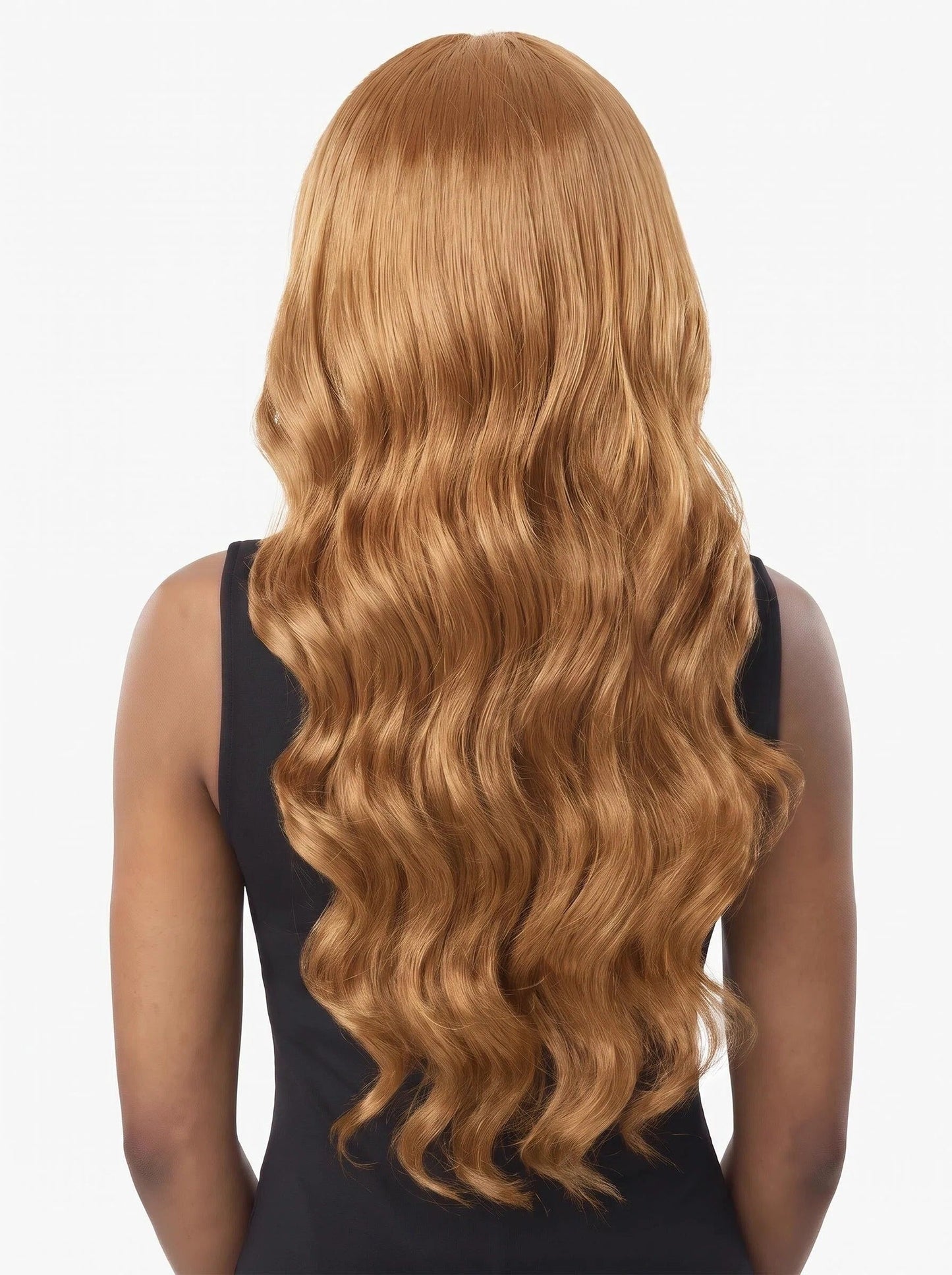 Blonde Body Wave Lace Front Wig – Long Platinum Blonde Human Hair Wig with Middle Part